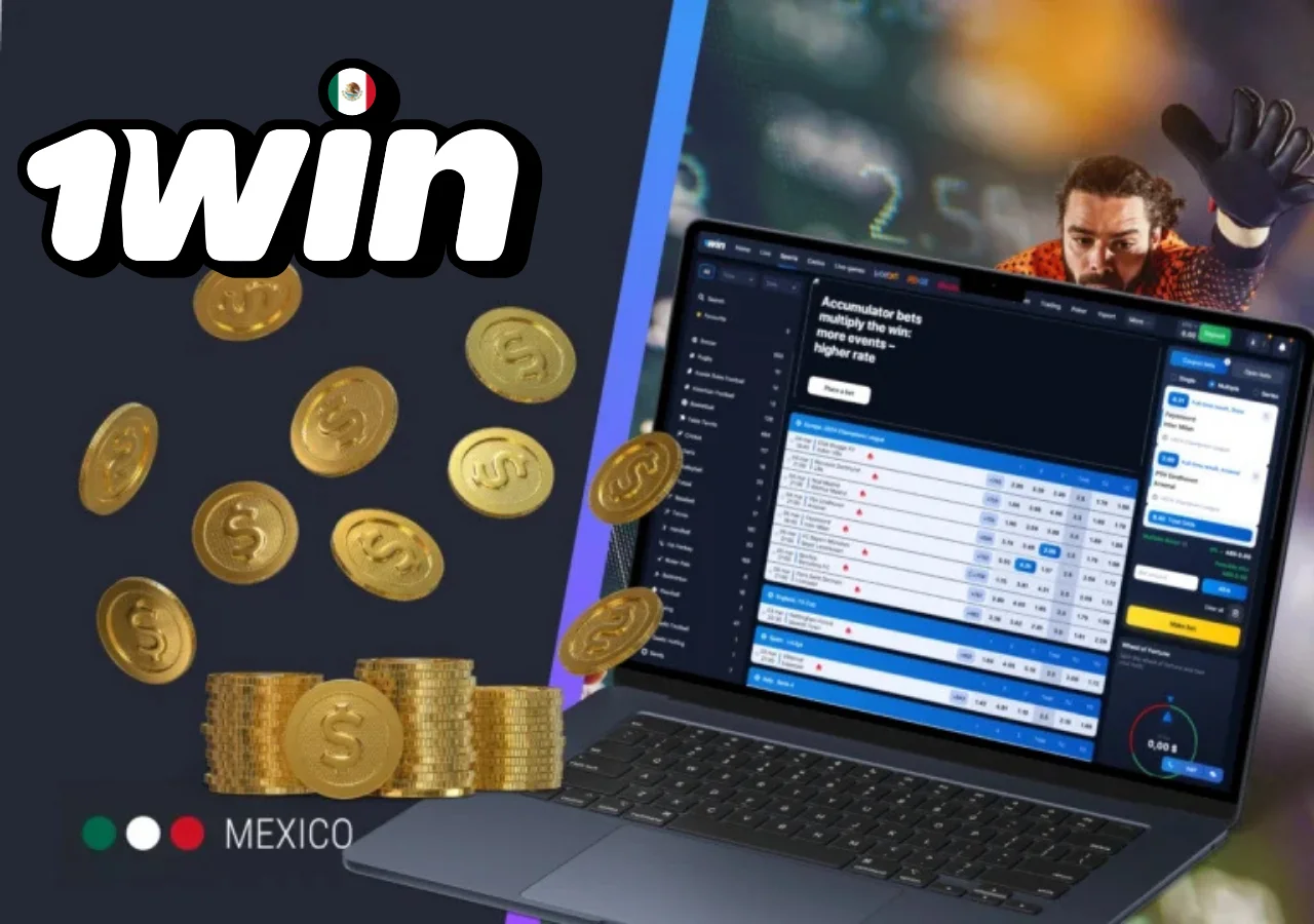 Descripción de las diversas opciones de apuestas disponibles para los usuarios de 1Win en México