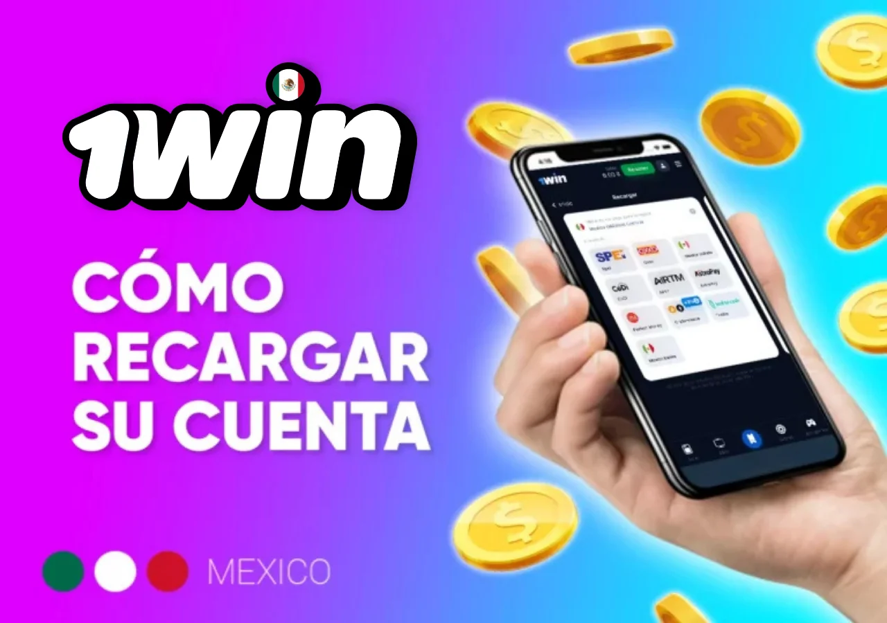 Cómo recargar una cuenta de juego en 1win