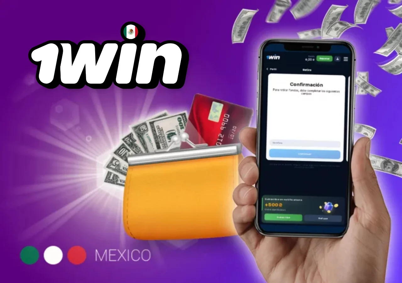Cómo realizar retiros de dinero en la casa de apuestas 1win
