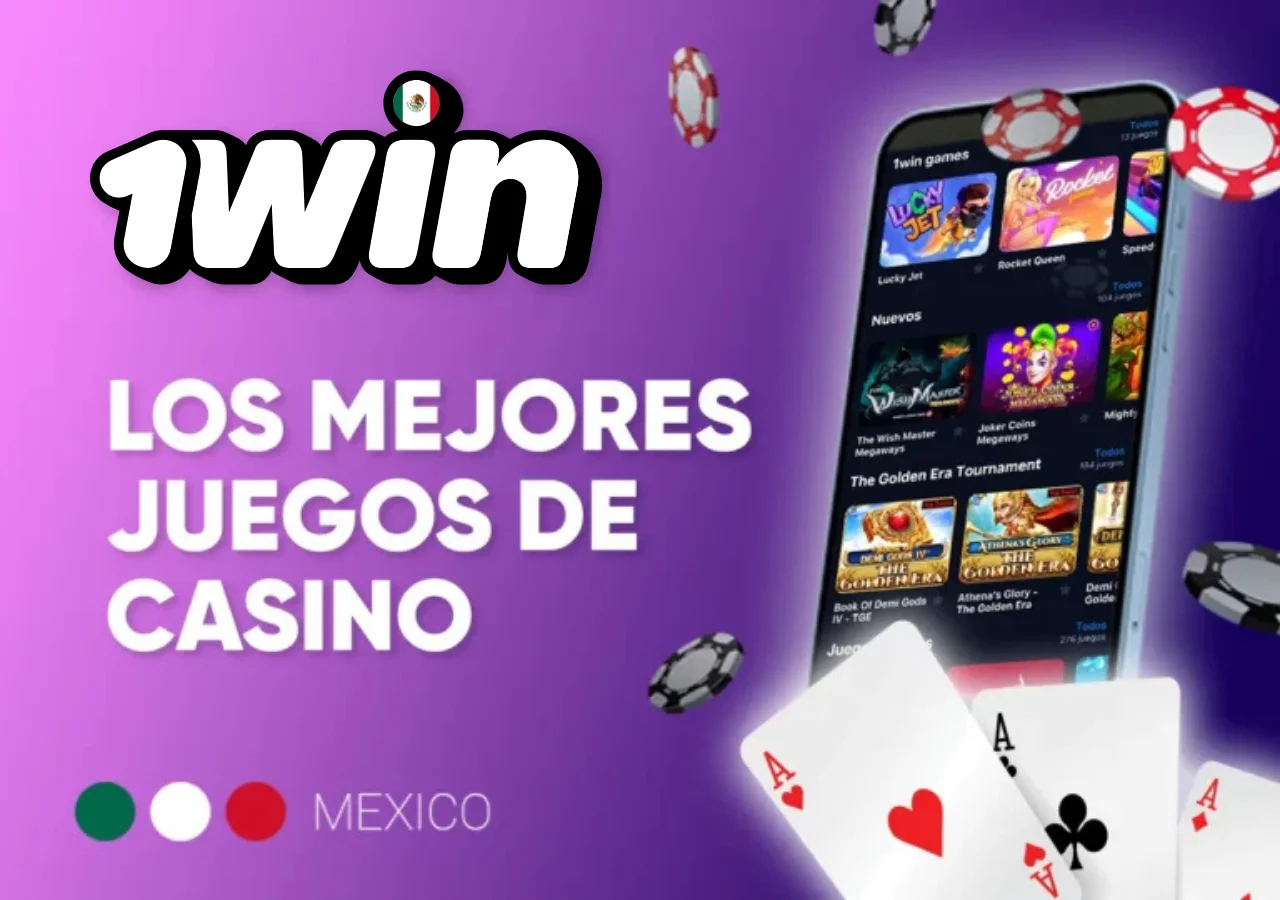 Amplia selección de juegos de casino populares en 1win